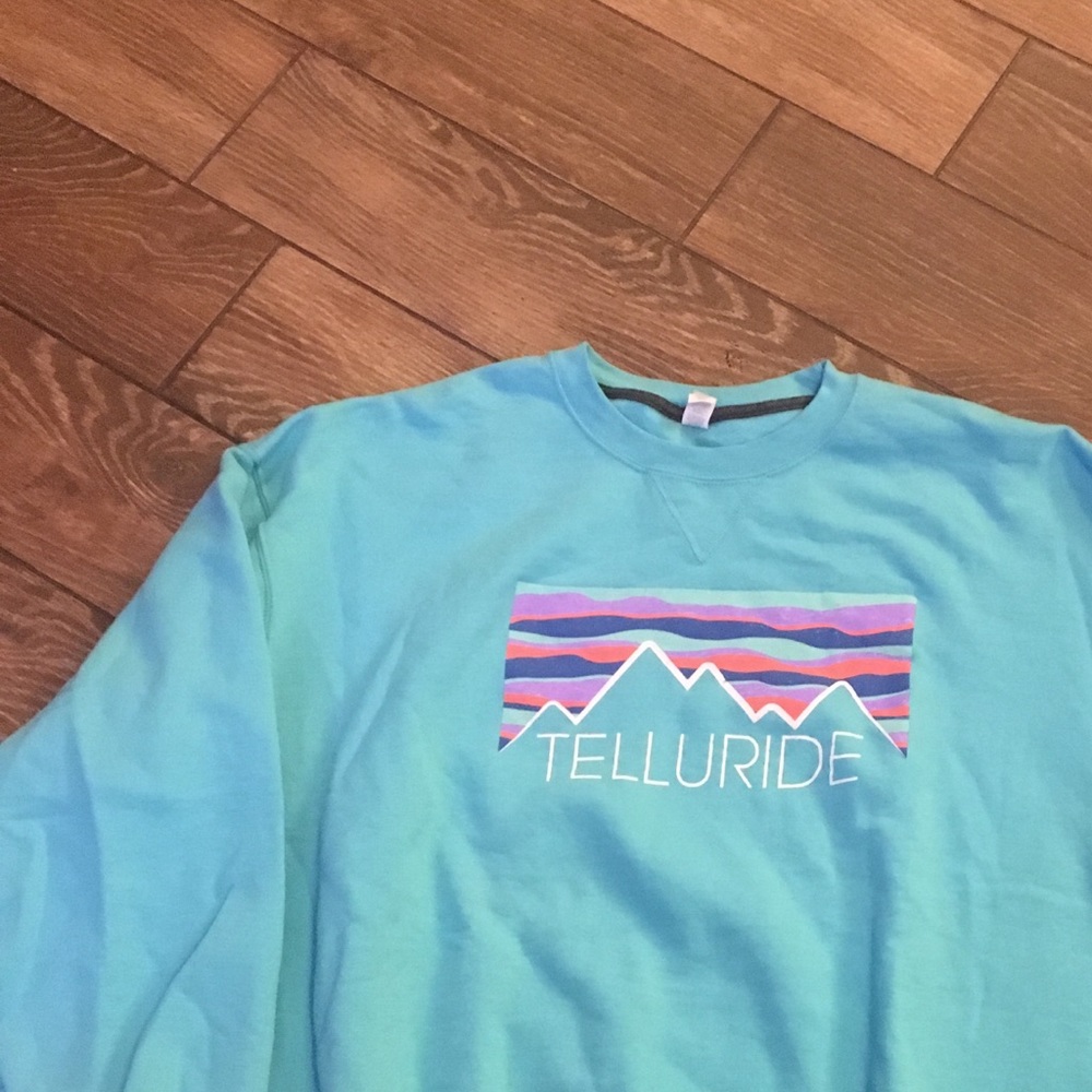Turquoise Telluride Sweatshirt
